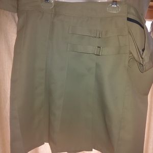 French Toast Khaki Skirt